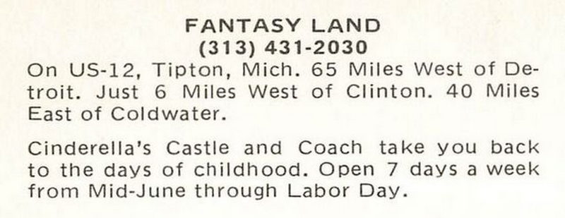 Fantasy Land - Vintage Postcard